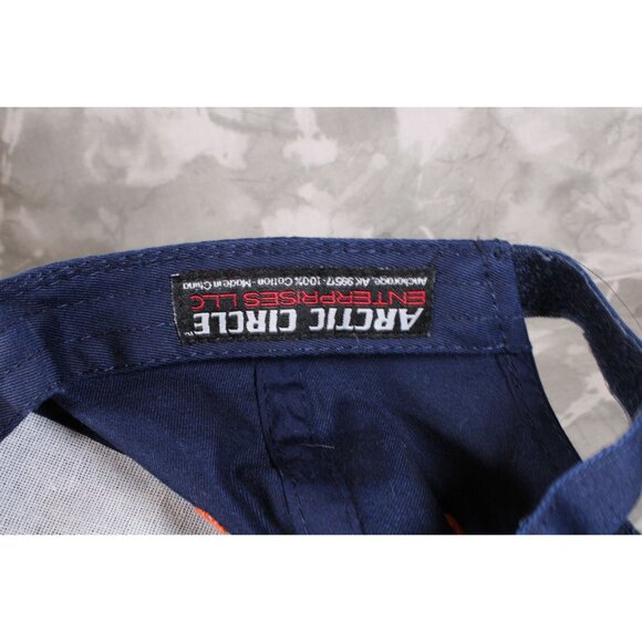 Grizzly Bear Alaska Embroidered Strapback Arctic Circle Cap Hat - Picture 7 of 8